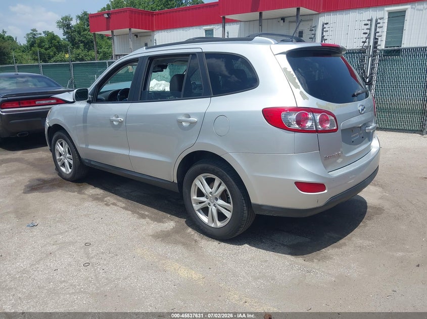 2012 Hyundai Santa fe VIN 5XYZHDAG4CG108851 IAAI salvage auction — FRONT END, Salvage Title, sold $450 on 2026-07-22 (photo 3)