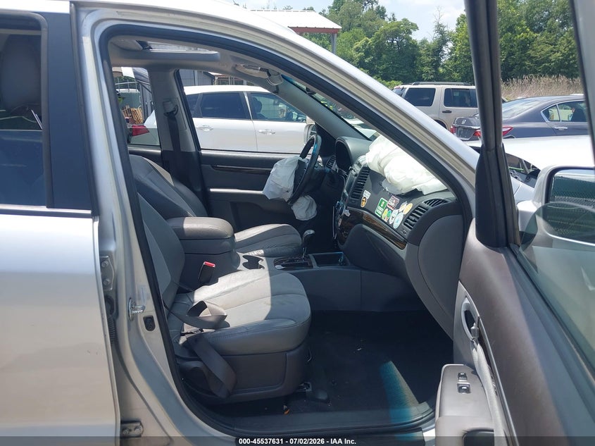 2012 Hyundai Santa fe VIN 5XYZHDAG4CG108851 IAAI salvage auction — FRONT END, Salvage Title, sold $450 on 2026-07-22 (photo 5)