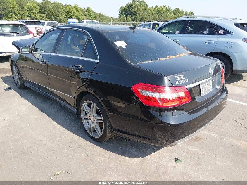 2010 Mercedes-benz E-klasse VIN WDDHF5GB6AA252780 IAAI salvage auction — FRONT END, Salvage (North Carolina), sold $25 on 2026-07-29 (photo 3)