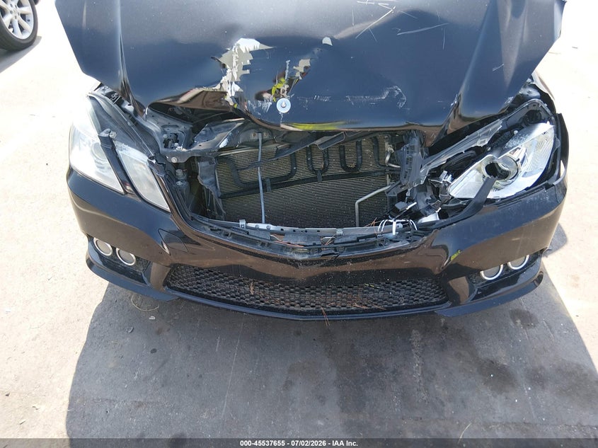 2010 Mercedes-benz E-klasse VIN WDDHF5GB6AA252780 IAAI salvage auction — FRONT END, Salvage (North Carolina), sold $25 on 2026-07-29 (photo 6)