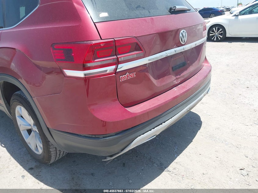 2018 Volkswagen Atlas VIN 1V2AR2CA0JC550355 IAAI salvage auction — REAR END, Salvage (Texas), sold $3,050 on 2026-07-12 (photo 6)