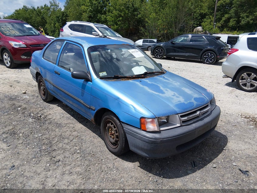 1994 Toyota Tercel VIN JT2EL46S4R0421108 IAAI salvage auction — NORMAL WEAR, Clear (Massachusetts), sold $100 on 2026-07-28 (photo 1)