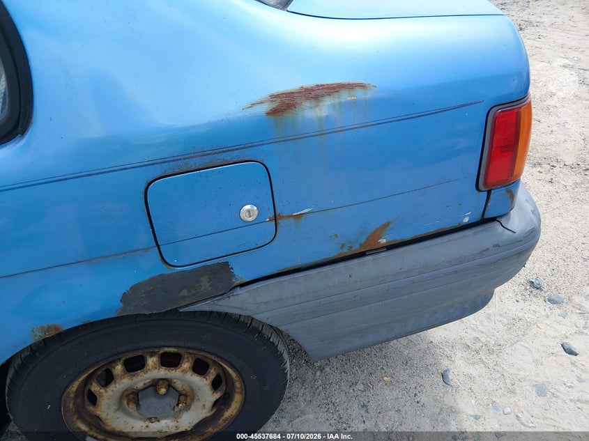 1994 Toyota Tercel VIN JT2EL46S4R0421108 IAAI salvage auction — NORMAL WEAR, Clear (Massachusetts), sold $100 on 2026-07-28 (photo 6)