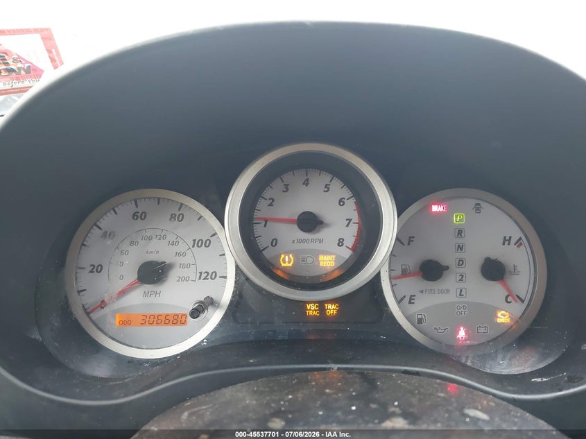 2005 Toyota Rav4 VIN JTEGD20V350058326 IAAI salvage auction — NORMAL WEAR, Clear (New Jersey), sold $875 on 2026-07-09 (photo 7)