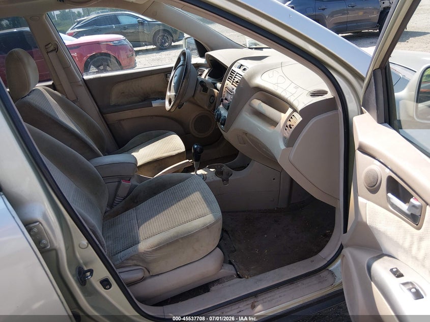 2007 Kia Sportage VIN KNDJE723477342185 IAAI salvage auction — NORMAL WEAR, Clear (Pennsylvania), sold $450 on 2026-07-24 (photo 5)