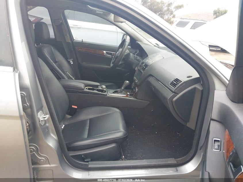 2008 Mercedes-benz C class VIN WDDGF54X78F080204 IAAI salvage auction — NORMAL WEAR, Clear - Dealer Only (California), sold $775 on 2026-07-28 (photo 5)