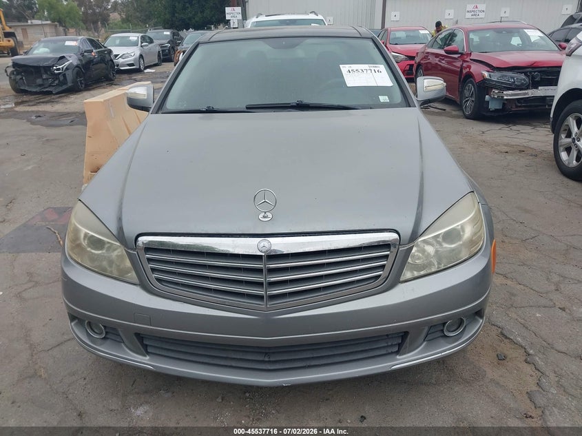 2008 Mercedes-benz C class VIN WDDGF54X78F080204 IAAI salvage auction — NORMAL WEAR, Clear - Dealer Only (California), sold $775 on 2026-07-28 (photo 6)