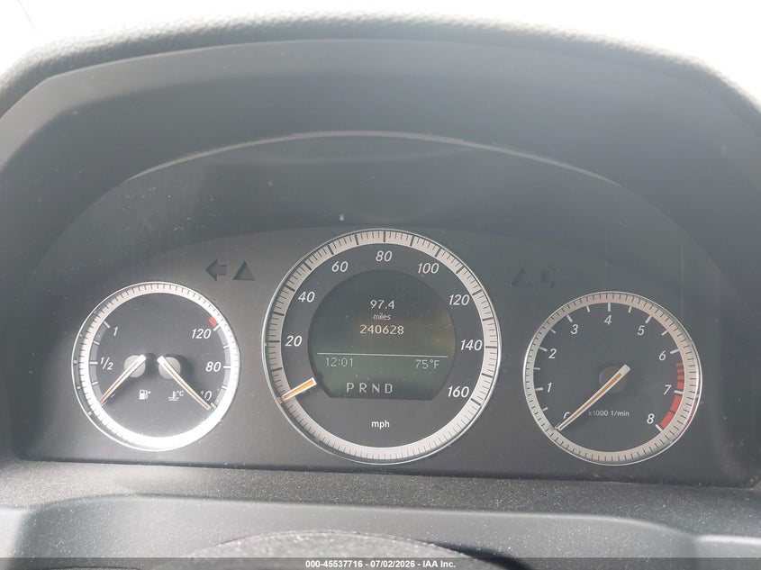 2008 Mercedes-benz C class VIN WDDGF54X78F080204 IAAI salvage auction — NORMAL WEAR, Clear - Dealer Only (California), sold $775 on 2026-07-28 (photo 7)