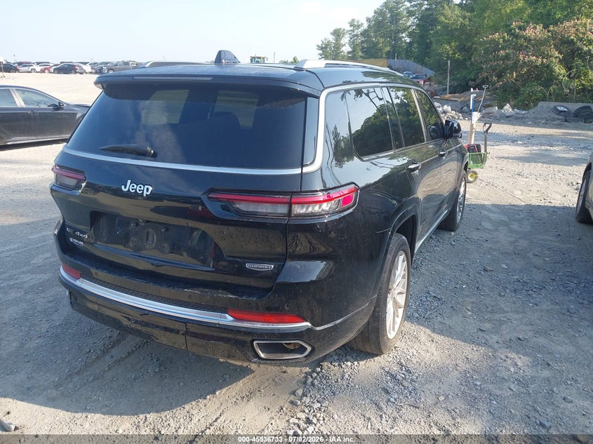 2021 Jeep Grand cherokee VIN 1C4RJKEG0M8103710 IAAI salvage auction — FRONT END, Salvage (Georgia), sold $9,600 on 2026-07-31 (photo 4)