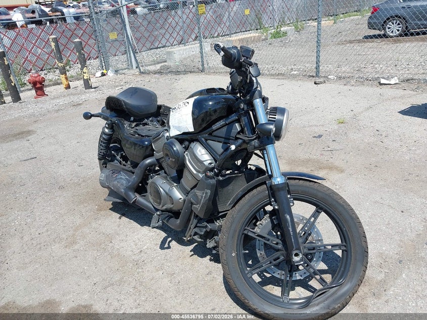 2023 Harley-davidson Nightster VIN 1HD1ZH114PB310861 IAAI salvage auction — ALL OVER, Scrap (Michigan), sold $200 on 2026-09-26 (photo 1)