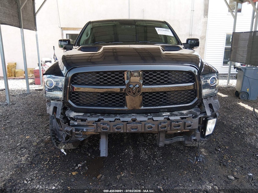 2018 Ram 1500 VIN 1C6RR7MT9JS117423 IAAI salvage auction — FRONT END, Salvage Title, sold $9,600 on 2026-07-26 (photo 6)