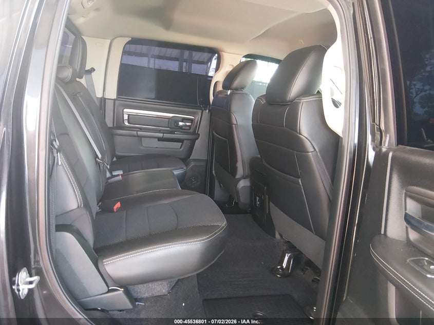 2018 Ram 1500 VIN 1C6RR7MT9JS117423 IAAI salvage auction — FRONT END, Salvage Title, sold $9,600 on 2026-07-26 (photo 8)