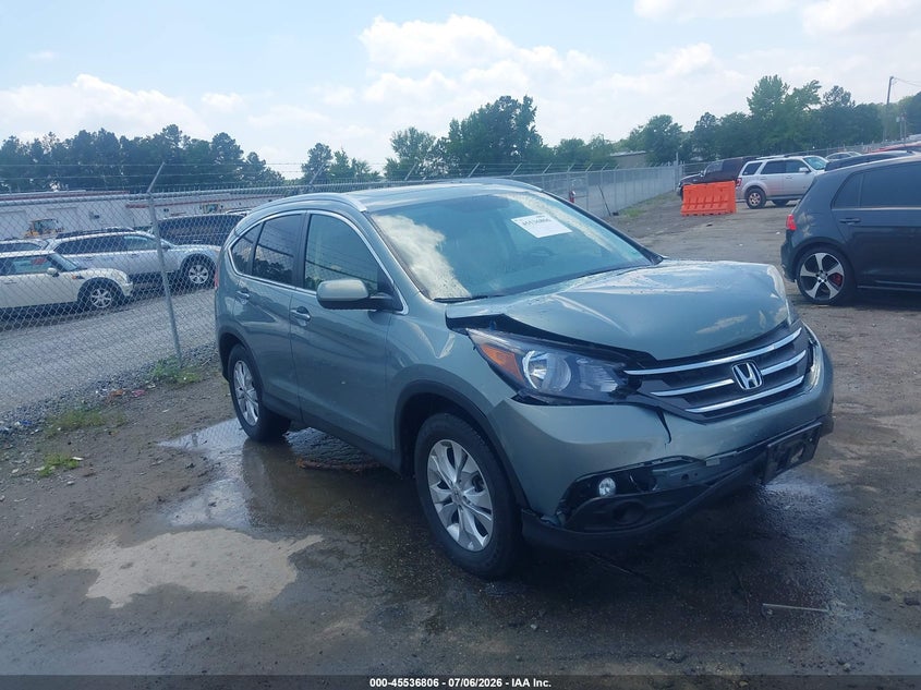 2012 Honda Cr-v VIN JHLRM4H73CC020365 IAAI salvage auction — FRONT END, Salvage (Virginia), sold $6,350 on 2026-07-31 (photo 1)