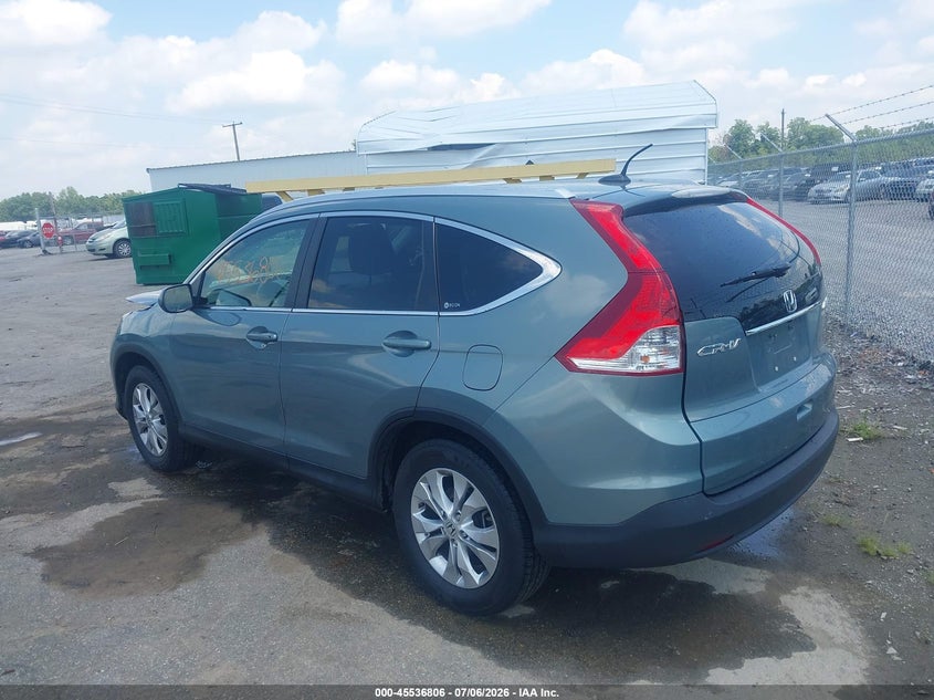 2012 Honda Cr-v VIN JHLRM4H73CC020365 IAAI salvage auction — FRONT END, Salvage (Virginia), sold $6,350 on 2026-07-31 (photo 3)