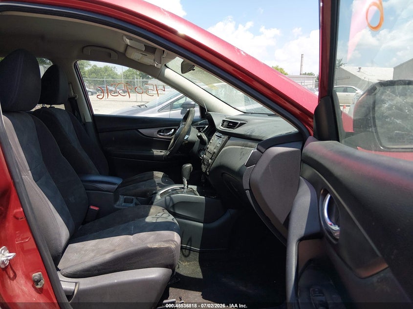 2016 Nissan Rogue VIN KNMAT2MV0GP722387 IAAI salvage auction — FRONT END, Salvage (Ohio), sold $650 on 2026-07-28 (photo 5)