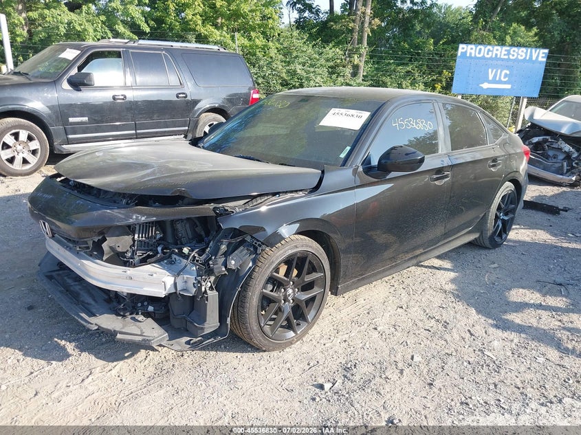 2023 Honda Civic VIN 2HGFE2F50PH523472 IAAI salvage auction — FRONT END, Salvage (Indiana), sold $5,300 on 2026-08-26 (photo 2)