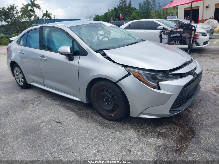 2024 Toyota Corolla VIN 5YFB4MDE3RP189188 IAAI salvage auction — SIDE, Certificate Of Destruction (Florida), sold $2,025 on 2026-07-16 (photo 1)