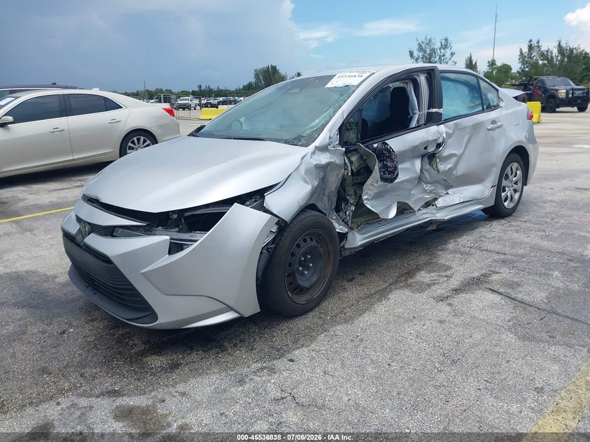 2024 Toyota Corolla VIN 5YFB4MDE3RP189188 IAAI salvage auction — SIDE, Certificate Of Destruction (Florida), sold $2,025 on 2026-07-16 (photo 2)