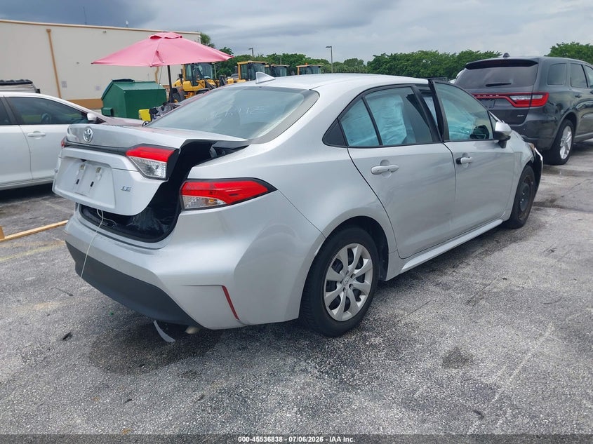2024 Toyota Corolla VIN 5YFB4MDE3RP189188 IAAI salvage auction — SIDE, Certificate Of Destruction (Florida), sold $2,025 on 2026-07-16 (photo 4)