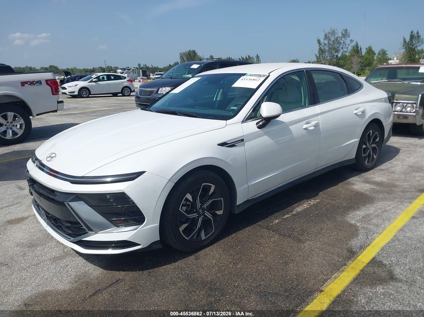 2025 Hyundai Sonata VIN KMHL64JA7SA442034 IAAI salvage auction — SIDE, Enterprise Vehicles Clear Only (Ohio), sold $12,600 on 2026-07-16 (photo 2)