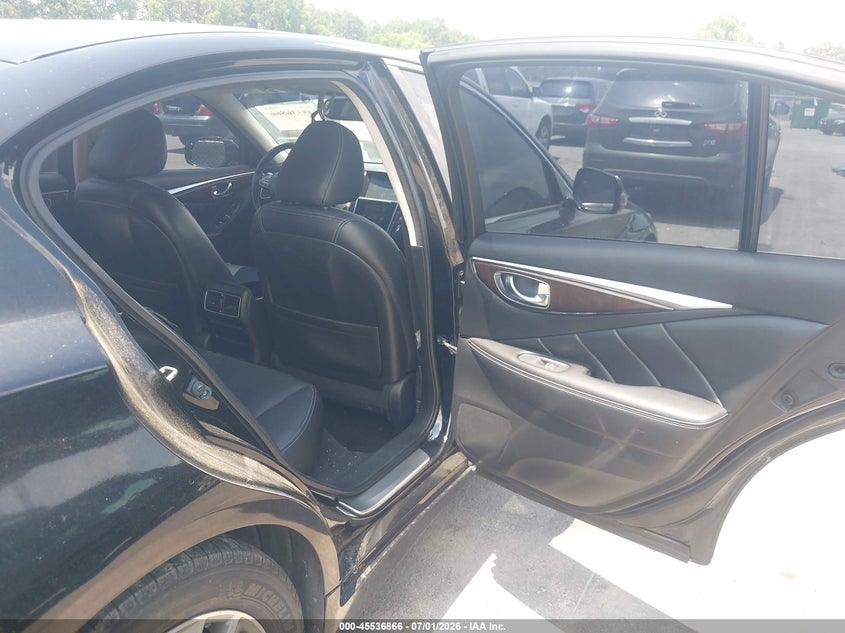 2015 Infiniti Q50 VIN JN1BV7AR8FM409139 IAAI salvage auction — NORMAL WEAR, Clear (Georgia), sold $1,025 on 2026-07-29 (photo 8)