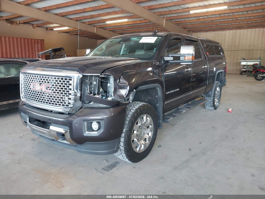 2015 Gmc VIN 1GT120E89FF507563 IAAI salvage auction — LEFT FRONT, Salvage (Tennessee), sold $12,900 on 2026-07-19 (photo 2)