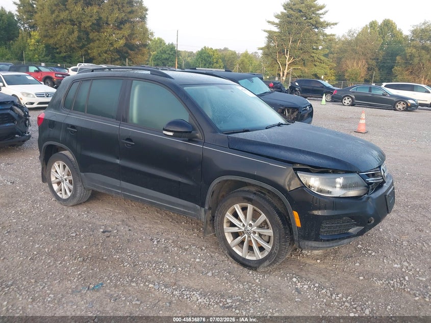 2015 Volkswagen Tiguan VIN WVGAV7AX1FW567166 IAAI salvage auction — FRONT END, Salvage (Alabama), sold $1,550 on 2026-08-03 (photo 1)