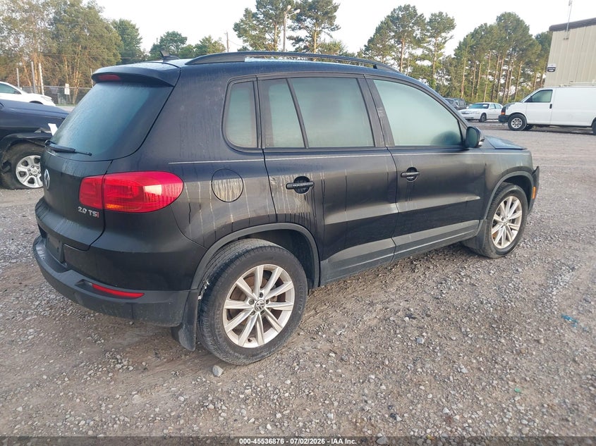 2015 Volkswagen Tiguan VIN WVGAV7AX1FW567166 IAAI salvage auction — FRONT END, Salvage (Alabama), sold $1,550 on 2026-08-03 (photo 4)