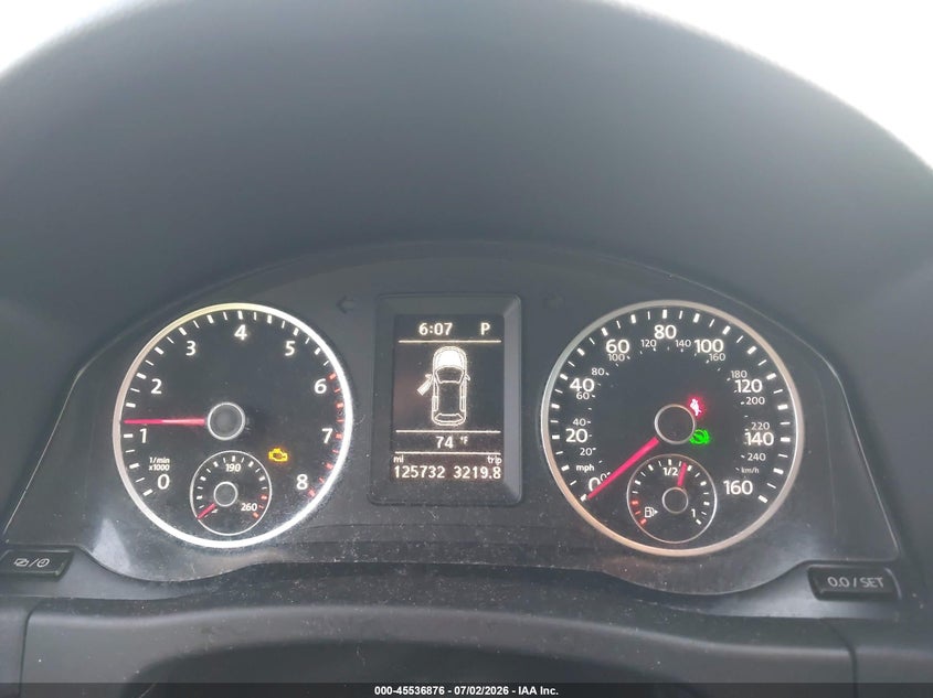 2015 Volkswagen Tiguan VIN WVGAV7AX1FW567166 IAAI salvage auction — FRONT END, Salvage (Alabama), sold $1,550 on 2026-08-03 (photo 7)