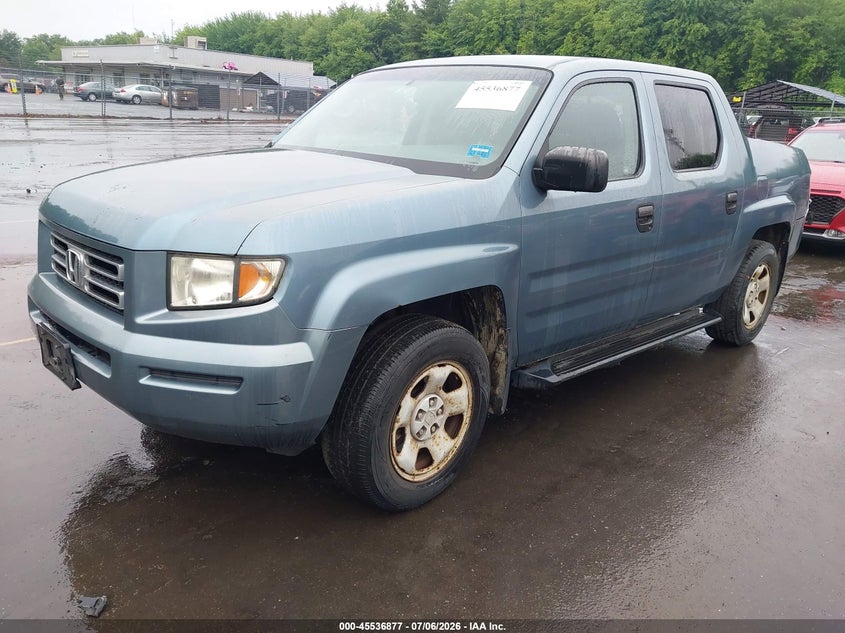 2006 Honda Ridgeline VIN 2HJYK162X6H556764 IAAI salvage auction — NORMAL WEAR, Clear (Connecticut), sold $450 on 2026-07-23 (photo 2)