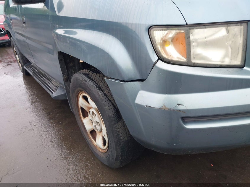 2006 Honda Ridgeline VIN 2HJYK162X6H556764 IAAI salvage auction — NORMAL WEAR, Clear (Connecticut), sold $775 on 2026-07-30 (photo 6)