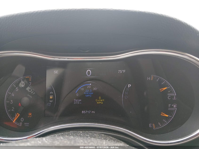 2019 Jeep Grand cherokee VIN 1C4RJFAG5KC754208 IAAI salvage auction — NORMAL WEAR, Sf97 (Maryland), sold $25 on 2026-09-08 (photo 7)