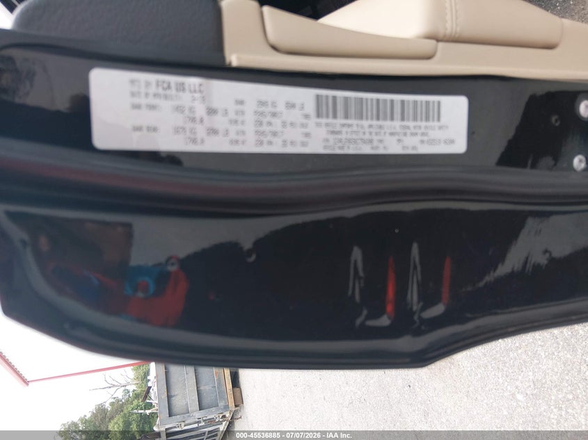 2019 Jeep Grand cherokee VIN 1C4RJFAG5KC754208 IAAI salvage auction — NORMAL WEAR, Sf97 (Maryland), sold $25 on 2026-09-08 (photo 9)