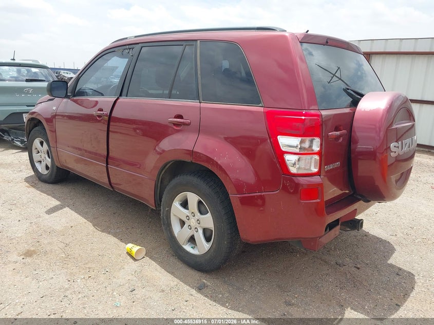 2008 Suzuki Grand vitara VIN JS3TD944684101245 IAAI salvage auction — NORMAL WEAR, Original (Texas), sold $825 on 2026-07-28 (photo 3)