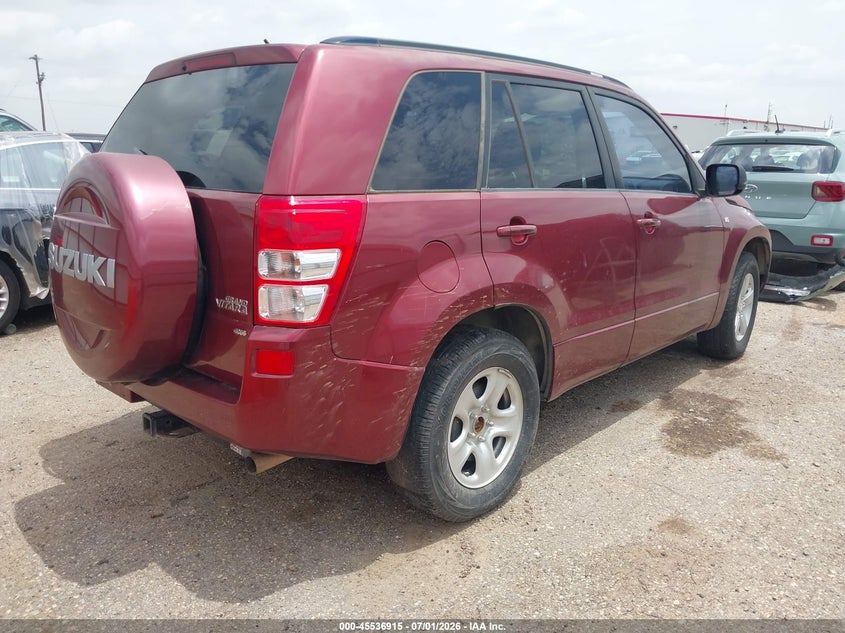 2008 Suzuki Grand vitara VIN JS3TD944684101245 IAAI salvage auction — NORMAL WEAR, Original (Texas), sold $825 on 2026-07-28 (photo 4)