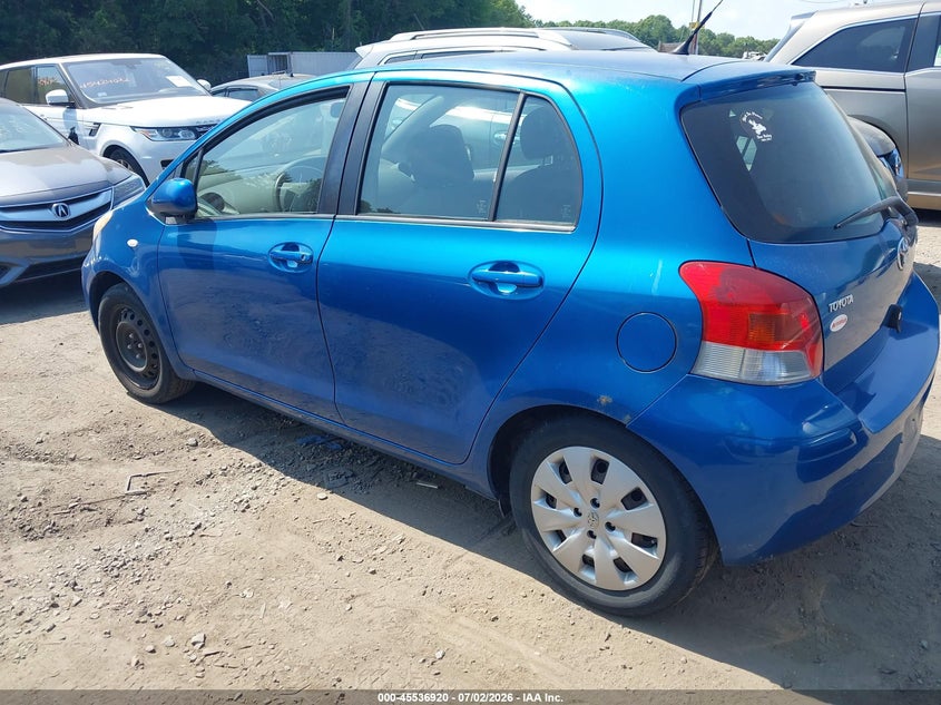 2010 Toyota Yaris VIN JTDKT4K37A5296833 IAAI salvage auction — NORMAL WEAR, Clear (Massachusetts), sold $1,200 on 2026-07-14 (photo 3)
