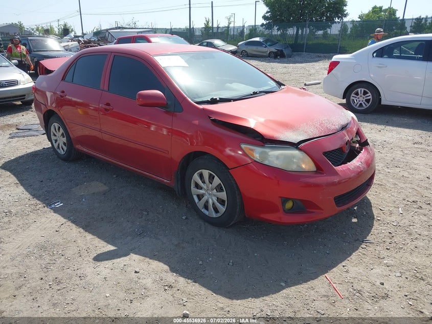 2009 Toyota Corolla VIN JTDBL40E09J008352 IAAI salvage auction — FRONT END, Salvage (Pennsylvania), sold $1,600 on 2026-07-19 (photo 1)