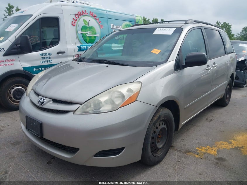 2008 Toyota Sienna VIN 5TDZK23C38S211317 IAAI salvage auction — NORMAL WEAR, Original (Ohio), sold $150 on 2026-07-21 (photo 6)