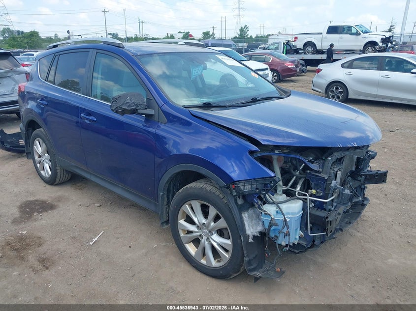 2014 Toyota Rav 4 VIN 2T3YFREV9EW095011 IAAI salvage auction — FRONT END, Salvage (Ohio), sold $3,000 on 2026-07-29 (photo 1)