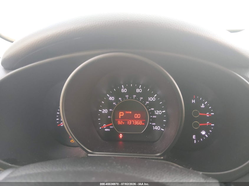 2016 Kia Soul VIN KNDJN2A2XG7842119 IAAI salvage auction — NORMAL WEAR, Clear (Tennessee), sold $500 on 2026-07-30 (photo 7)