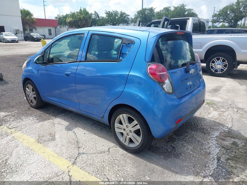 2015 Chevrolet Spark VIN KL8CD6S90FC739224 IAAI salvage auction — RIGHT FRONT, Clear (Florida), sold $825 on 2026-07-08 (photo 3)