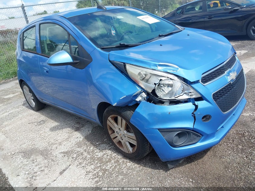 2015 Chevrolet Spark VIN KL8CD6S90FC739224 IAAI salvage auction — RIGHT FRONT, Clear (Florida), sold $825 on 2026-07-08 (photo 6)