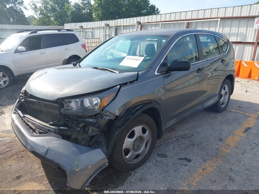 2013 Honda Cr-v VIN 2HKRM3H33DH505048 IAAI salvage auction — FRONT END, Salvage (Georgia), sold $1,650 on 2026-08-20 (photo 2)