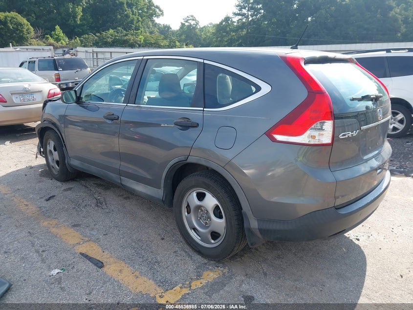 2013 Honda Cr-v VIN 2HKRM3H33DH505048 IAAI salvage auction — FRONT END, Salvage (Georgia), sold $1,650 on 2026-08-20 (photo 3)