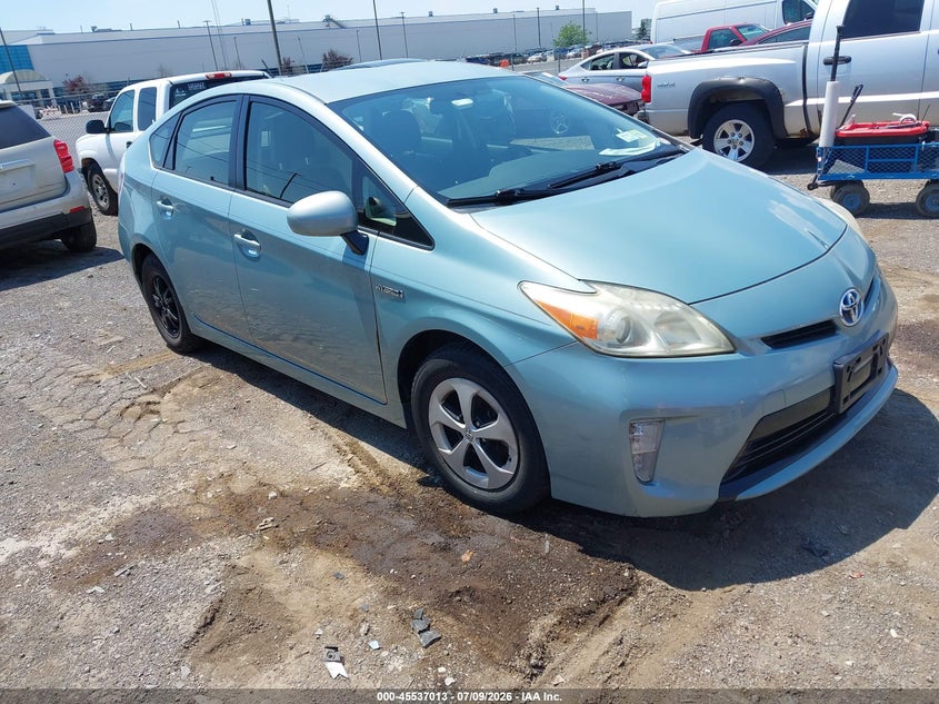 2012 Toyota Prius VIN JTDKN3DU7C5454617 IAAI salvage auction — NORMAL WEAR, Clear (New York), sold $2,050 on 2026-07-15 (photo 1)