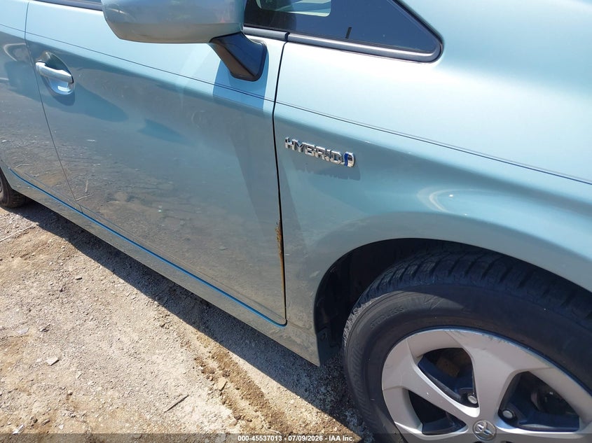 2012 Toyota Prius VIN JTDKN3DU7C5454617 IAAI salvage auction — NORMAL WEAR, Clear (New York), sold $2,050 on 2026-07-15 (photo 6)