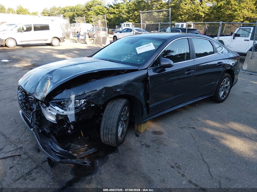 2022 Hyundai Sonata VIN KMHL64JA3NA232888 IAAI salvage auction — FRONT END, Mv-907A (New York), sold $1,800 on 2026-07-28 (photo 2)
