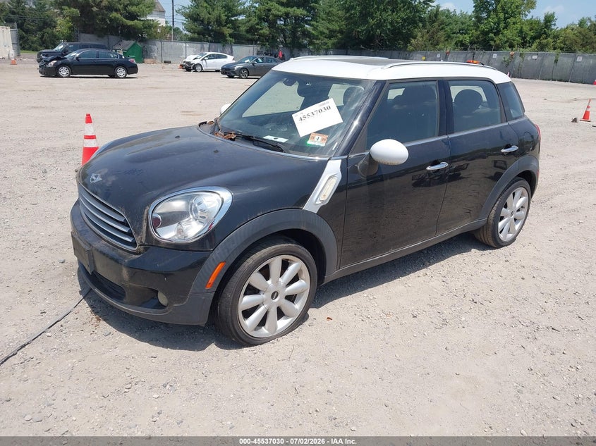 2014 Mini Countryman VIN WMWZB3C54EWR39194 IAAI salvage auction — NORMAL WEAR, Clear (New Jersey), sold $975 on 2026-07-14 (photo 2)