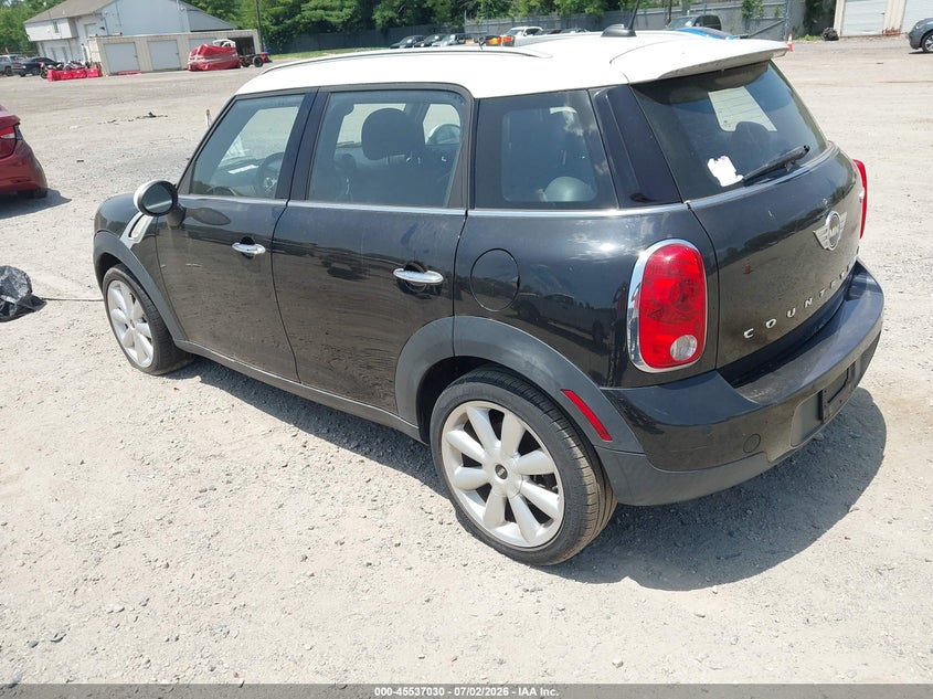 2014 Mini Countryman VIN WMWZB3C54EWR39194 IAAI salvage auction — NORMAL WEAR, Clear (New Jersey), sold $975 on 2026-07-14 (photo 3)