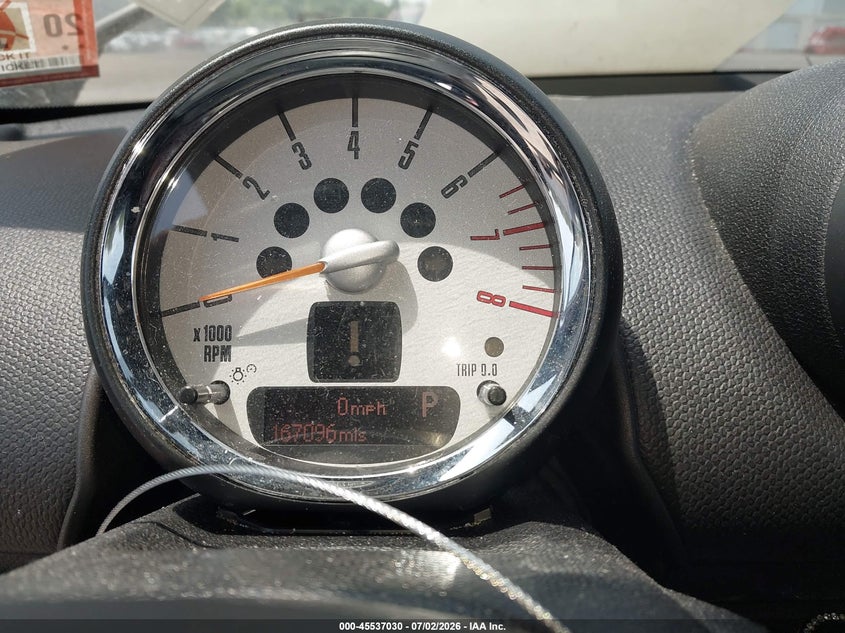 2014 Mini Countryman VIN WMWZB3C54EWR39194 IAAI salvage auction — NORMAL WEAR, Clear (New Jersey), sold $975 on 2026-07-14 (photo 7)